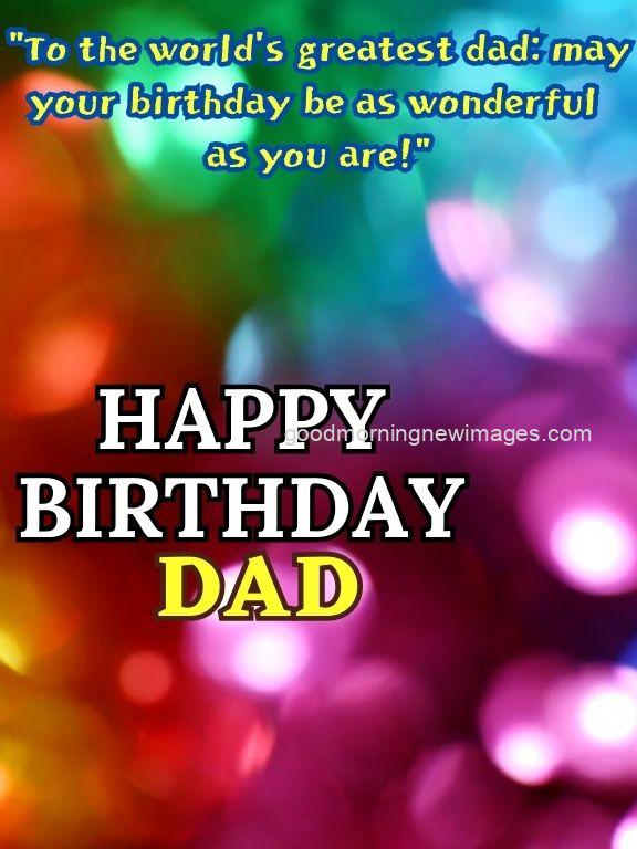 birthday wishes for dad